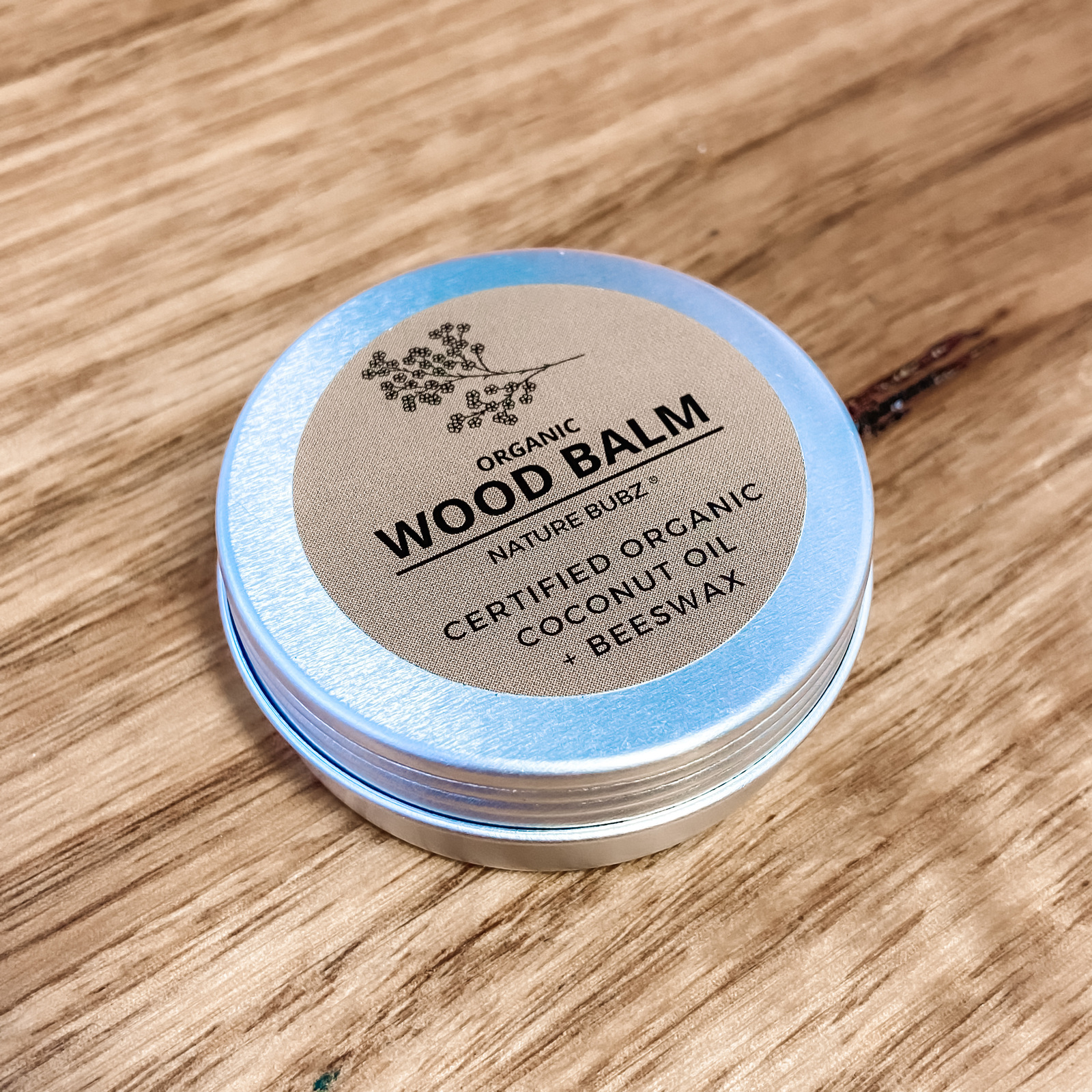 Certified Australian Organic beeswax + olive oil blend 50mL