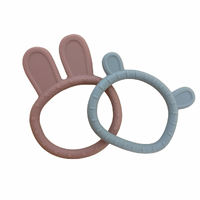 BUNNY + BEAR teething rings