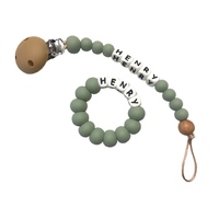 PERSONALISED Dummy clip and teether set - bundle and SAVE!