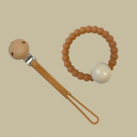 Rattle'O teether + Braided dummy clip set - bundle and SAVE!