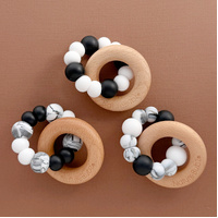 COVE teether - The Monochrome Edit