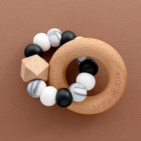 HEXA teether - The Monochrome Edit