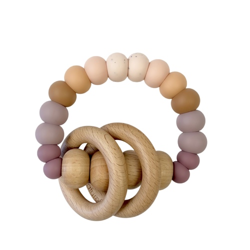 RAINBOW rattle teether