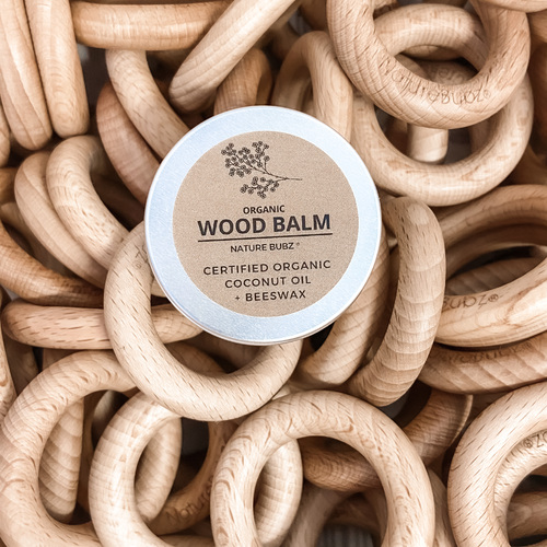 Organic wood balm