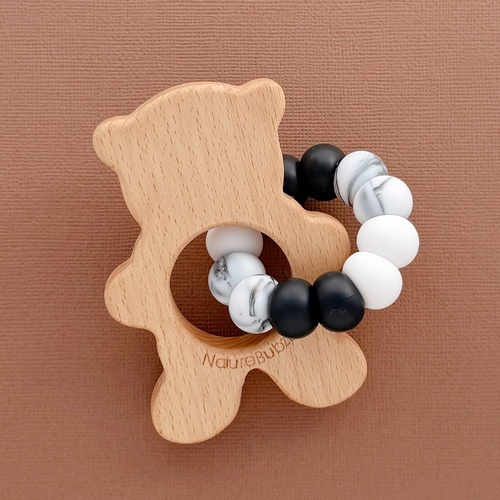 TED teether - The Monochrome Edit