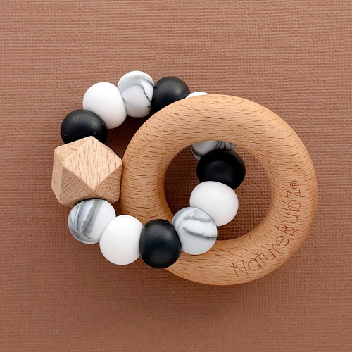 HEXA teether - The Monochrome Edit