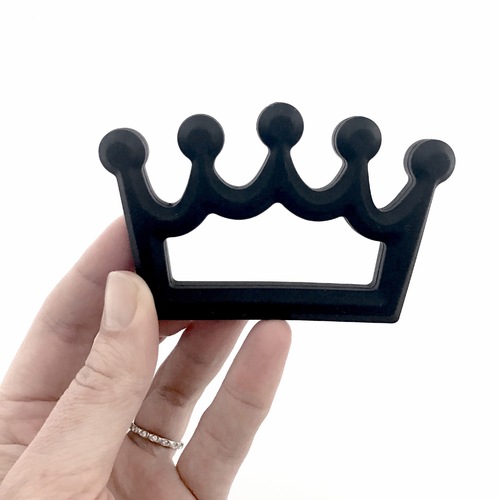 CLEARANCE Crown teethers - WHITE