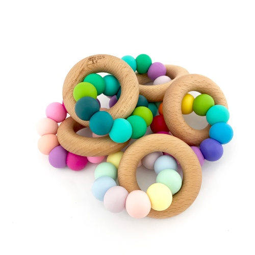 rainbow teether