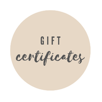 GIFT CERTIFICATES